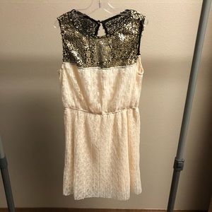 Mimi Chica Lace Dress with Sequins
